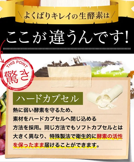 ダイエットや代謝アップに効果的な「生きた」酵素を届ける！